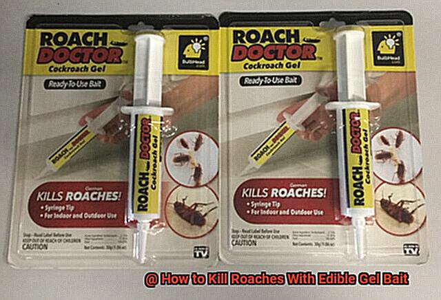 How to Kill Roaches With Edible Gel Bait-6