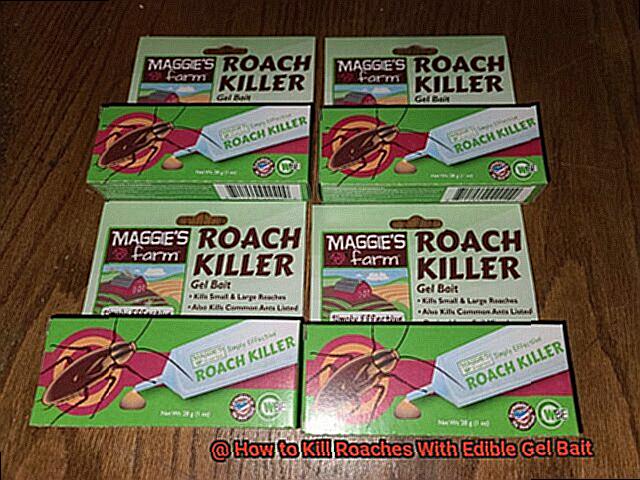 How to Kill Roaches With Edible Gel Bait-3